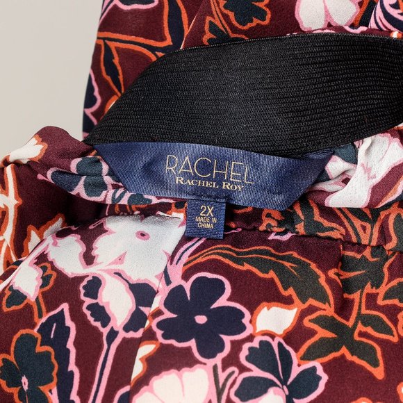 NWT RACHEL RACHEL ROY PLUS EDEN FLORAL MIDI SKIRT -  2x - Picture 4 of 4